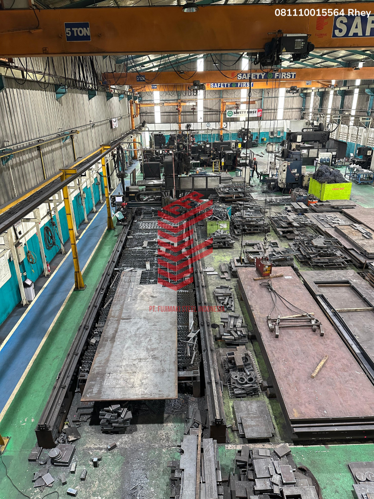 CNC Laser Cutting Besi di Bekasi - Fujimaki Steel Indonesia